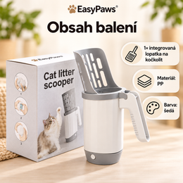 EasyPaws™ – lopatka na kočkolit 3 v 1